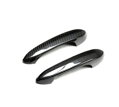 Couvre-Poignée Porte Fibre Carbone BMW G82 M4 - vue de face - Becquet Voiture