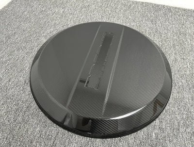 Couvre-Roue de Secours Carbone Mercedes Classe G W463A W464 2019-2024 - installé sur véhicule - Becquet Voiture
