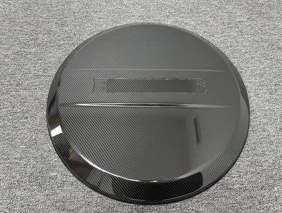 Couvre-Roue de Secours Carbone Mercedes Classe G W463A W464 2019-2024 - vue de face - Becquet Voiture