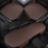 Couvre Siège Protection Cuir Synthétique Noir Gris Marron - en situation - Becquet Voiture