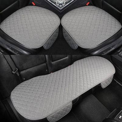 Couvre Siège Protection Cuir Synthétique Noir Gris Marron - vue arrière - Becquet Voiture