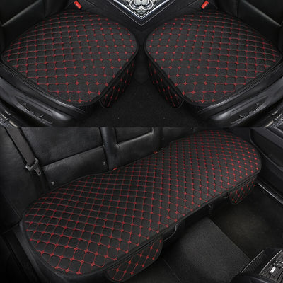 Couvre Siège Protection Cuir Synthétique Noir Gris Marron - vue de dessus - Becquet Voiture