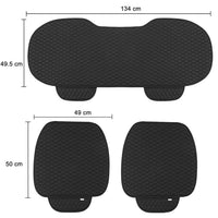 Couvre Siège Protection Cuir Synthétique Noir Gris Marron - vue de profil - Becquet Voiture