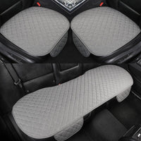 Couvre Siège Protection Cuir Synthétique Noir Gris Marron - vue de trois-quarts - Becquet Voiture