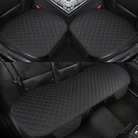 Couvre Siège Protection Cuir Synthétique Noir Gris Marron - vue rapprochée - Becquet Voiture