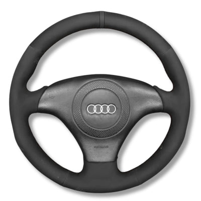 Couvre Volant Audi A3 TT 8N Cuir Alcantara - packshot studio - Becquet Voiture