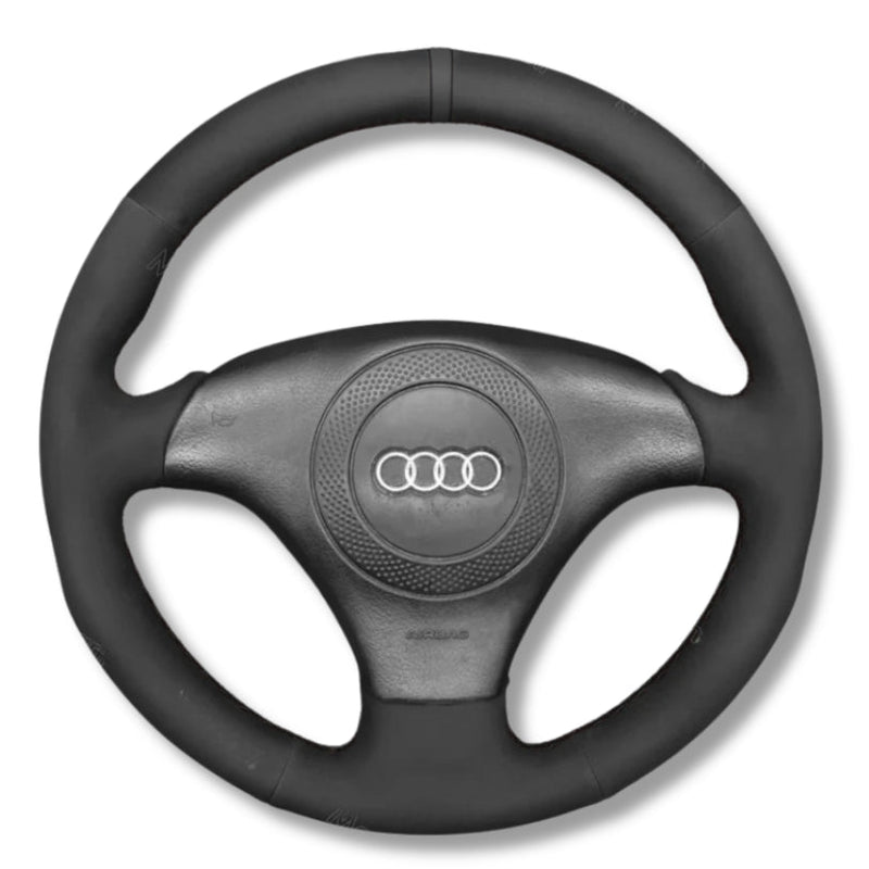 Couvre Volant Audi A3 TT 8N Cuir Alcantara - packshot studio - Becquet Voiture