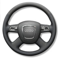 Lenkradbezug Audi B7 4-Speichen Leder - Rückansicht - Becquet Voiture