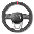 Couvre Volant Audi B9.5 Rond Alcantara Cuir