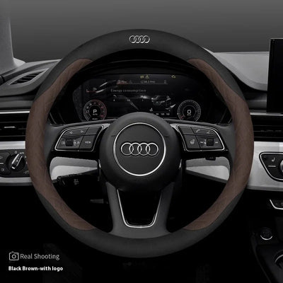 Couvre Volant Audi - détail du montage - Becquet Voiture