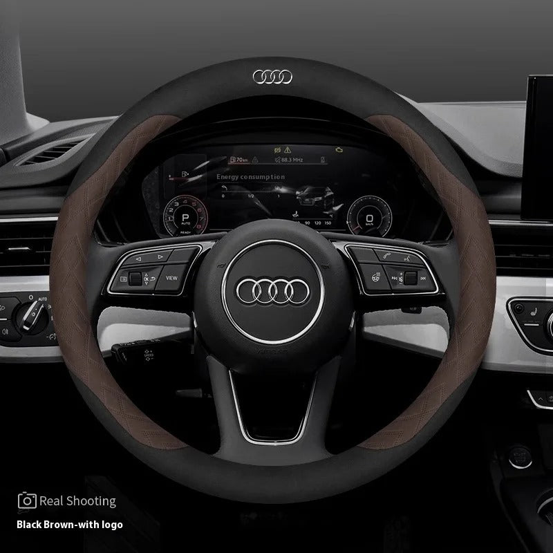 Couvre Volant Audi - détail du montage - Becquet Voiture