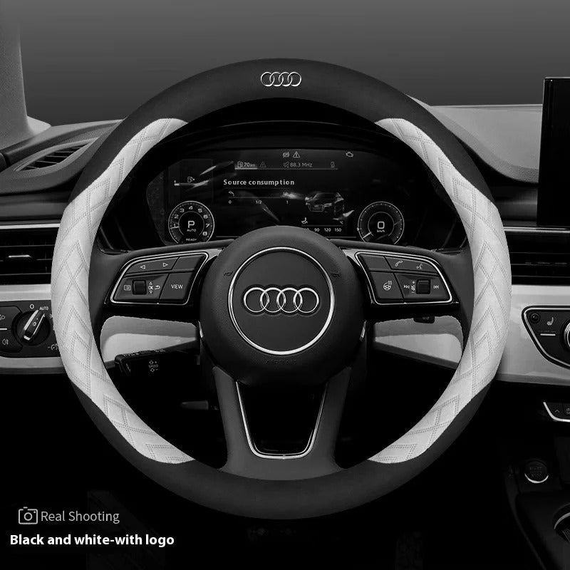 Couvre Volant Audi - installé sur véhicule - Becquet Voiture