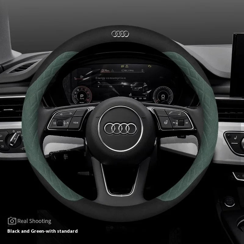Couvre Volant Audi - vue de face 2 - Becquet Voiture