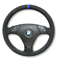 Couvre Volant BMW E36 Cuir ou Alcantara Surpiqures - packshot studio - Becquet Voiture
