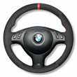 Couvre Volant BMW E46 Cuir Alcantara Surpiqures