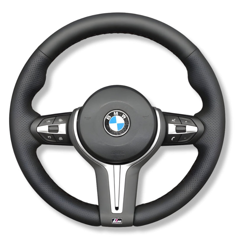 Couvre Volant BMW F10 F20 F30 Cuir Alcantara - vue arrière - Becquet Voiture
