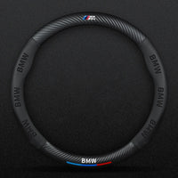 Couvre volant BMW fibre de carbone - installé sur véhicule - Becquet Voiture