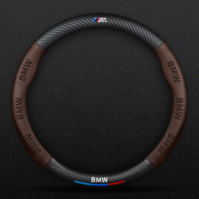 Couvre volant BMW fibre de carbone - packshot studio - Becquet Voiture