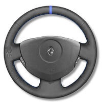 Couvre Volant Clio 2 Cuir Alcantara 38cm - packshot studio - Becquet Voiture