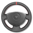 Couvre Volant Clio 2 Cuir Alcantara 38cm