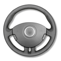 Couvre Volant Clio 3 RS GT Cuir Alcantara - détail du montage - Becquet Voiture