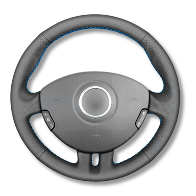 Couvre Volant Clio 3 RS GT Cuir Alcantara - en situation - Becquet Voiture