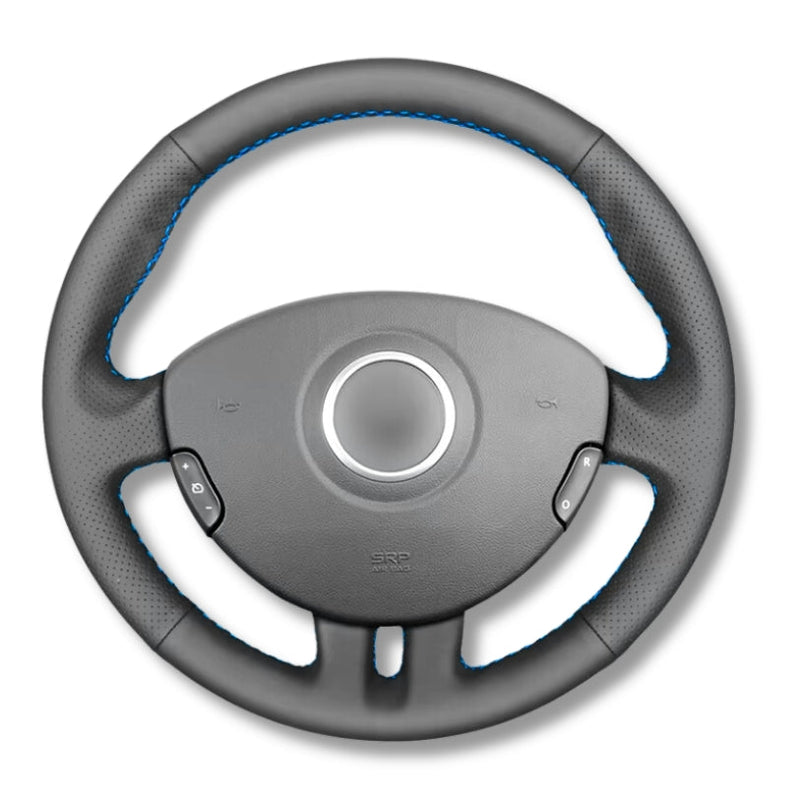 Couvre Volant Clio 3 RS GT Cuir Alcantara - en situation - Becquet Voiture
