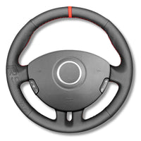 Couvre Volant Clio 3 RS GT Cuir Alcantara - packshot studio 2 - Becquet Voiture