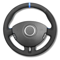 Couvre Volant Clio 3 RS GT Cuir Alcantara - packshot studio - Becquet Voiture