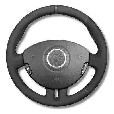Couvre Volant Clio 3 RS GT Cuir Alcantara - vue arrière - Becquet Voiture