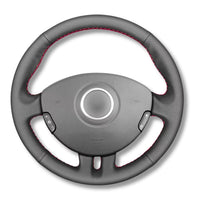 Couvre Volant Clio 3 RS GT Cuir Alcantara - vue de face 2 - Becquet Voiture