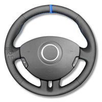 Couvre Volant Clio 3 RS GT Cuir Alcantara - vue de profil 2 - Becquet Voiture