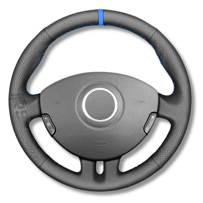 Couvre Volant Clio 3 RS GT Cuir Alcantara - vue de profil 2 - Becquet Voiture