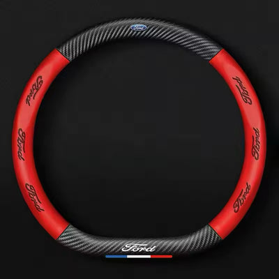 Couvre volant Ford fibre de carbone - packshot studio - Becquet Voiture
