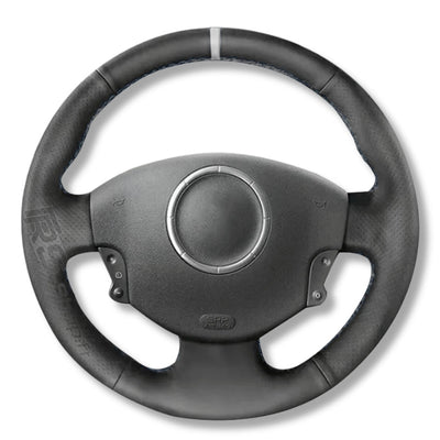 Couvre Volant Megane 2 Cuir Alcantara 38cm - vue arrière 2 - Becquet Voiture