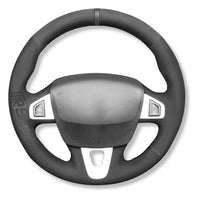 Couvre Volant Megane 3 RS Cuir Alcantara 38cm - en situation - Becquet Voiture