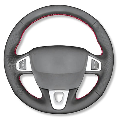 Couvre Volant Megane 3 RS Cuir Alcantara 38cm - packshot studio 2 - Becquet Voiture