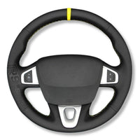 Couvre Volant Megane 3 RS Cuir Alcantara 38cm - packshot studio - Becquet Voiture