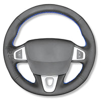 Couvre Volant Megane 3 RS Cuir Alcantara 38cm - vue arrière 2 - Becquet Voiture