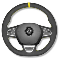 Couvre Volant Megane 4 Cuir Alcantara 38cm - packshot studio - Becquet Voiture