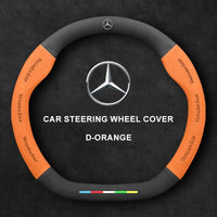 Couvre volant Mercedes - détail du montage - Becquet Voiture