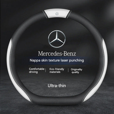 Couvre Volant Mercedes en Cuir - packshot studio - Becquet Voiture