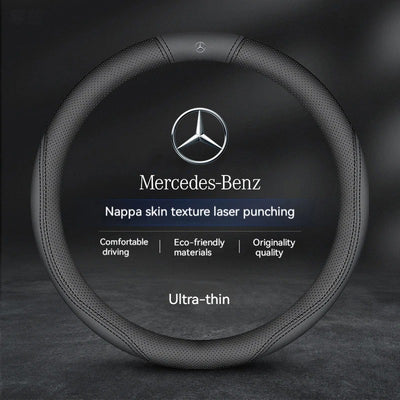 Couvre Volant Mercedes en Cuir - vue arrière - Becquet Voiture