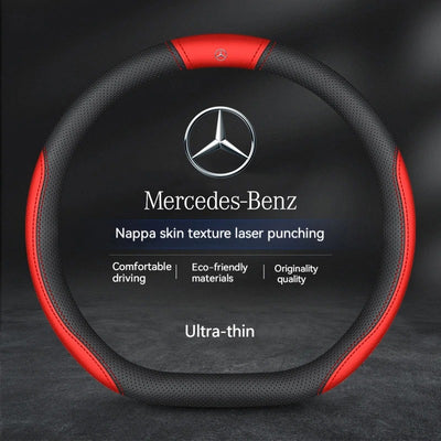 Couvre Volant Mercedes en Cuir - vue de profil - Becquet Voiture
