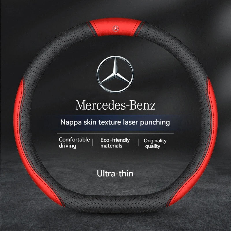 Couvre Volant Mercedes en Cuir - vue de profil - Becquet Voiture