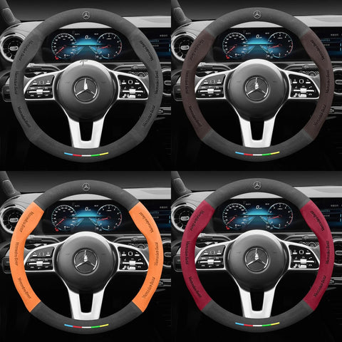 Couvre volant Mercedes - vue de face - Becquet Voiture
