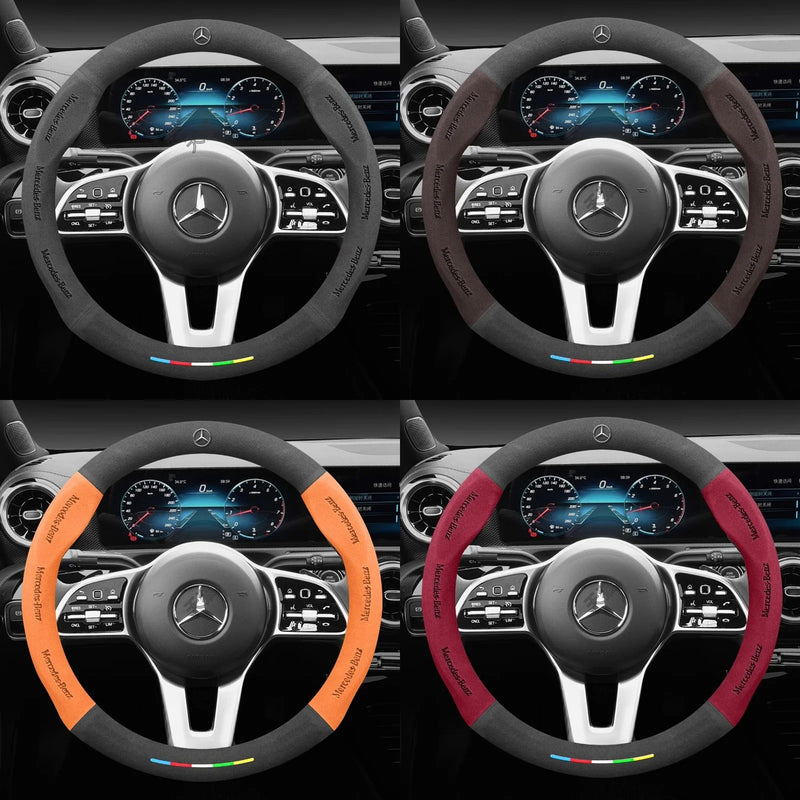 Couvre volant Mercedes - vue de face - Becquet Voiture