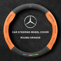 Couvre volant Mercedes - vue de trois-quarts - Becquet Voiture