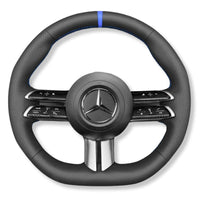 Couvre Volant Mercedes W206 Cuir Surpiqures - packshot studio - Becquet Voiture