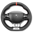 Couvre Volant Peugeot 208 Cuir Surpiqué